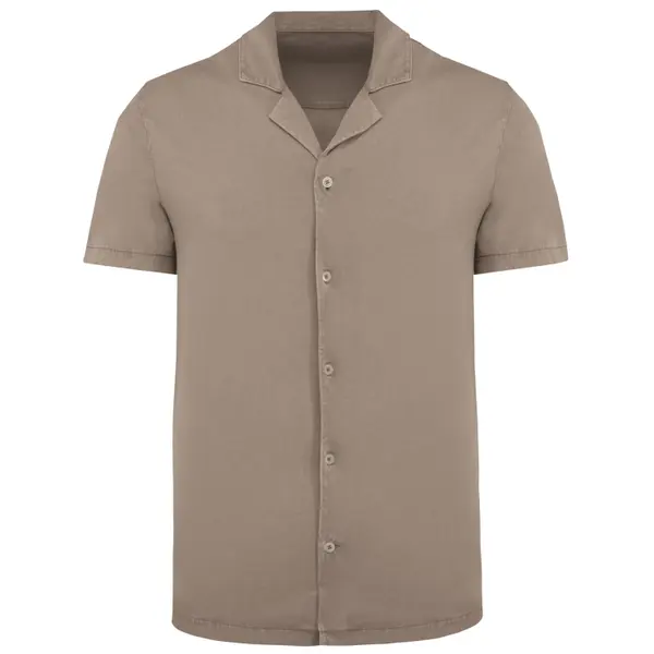 Chemise écoresponsable délavée en jersey Spasso