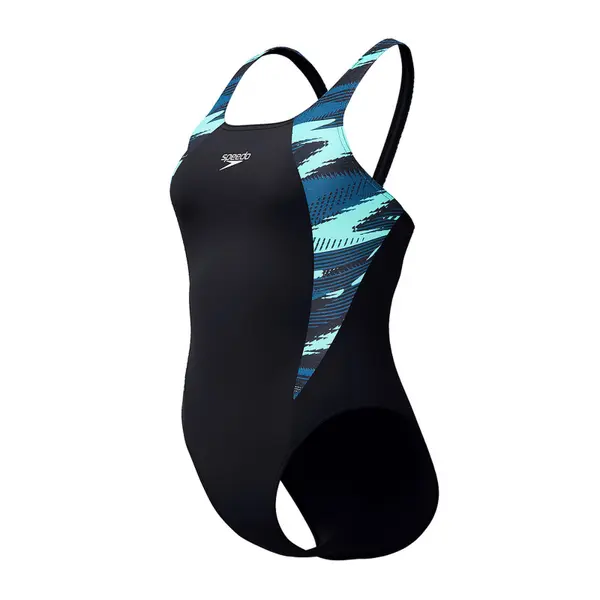 Maillot de bain 1 pièce femme Speedo Eco+ H-Boom Splice Muscleb