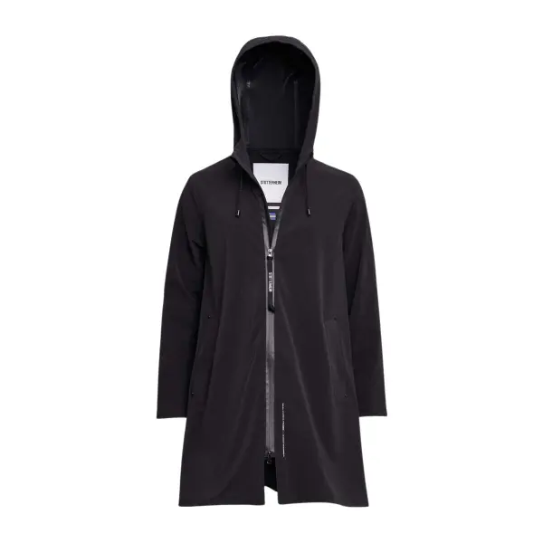 Imperméable zippé femme Stutterheim Mosebacke Lightweight Suede