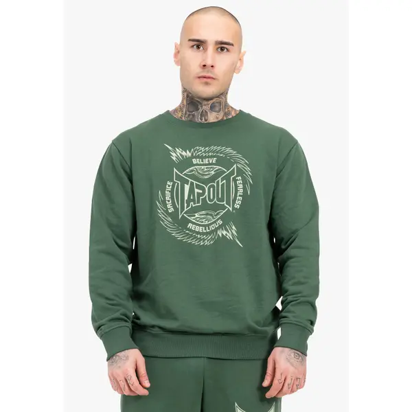 Sweatshirt col rond coupe classique Tapout Spirit