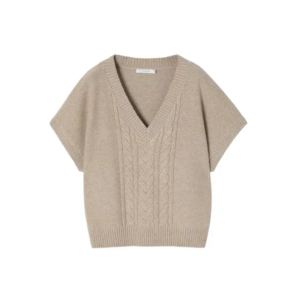Pull manches courtes femme Tatuum Lena
