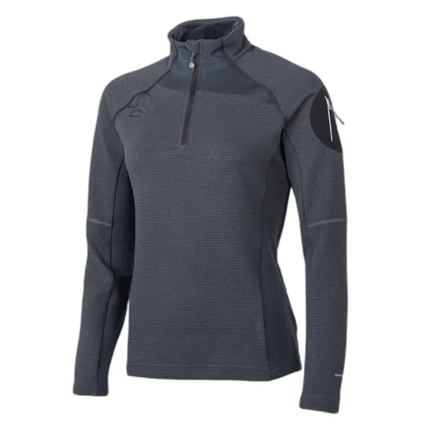 Pull col rond 1/2 zip femme Ternua Lemika