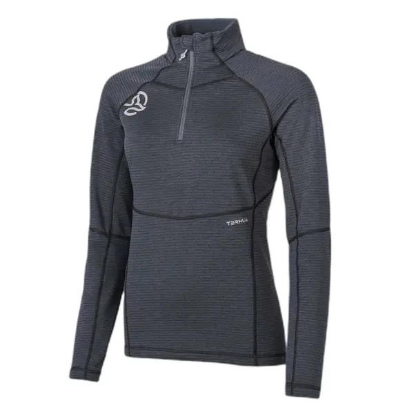Pull col rond 1/2 zip femme Ternua Momhill