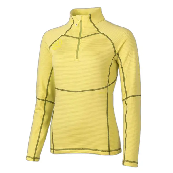 Pull col rond 1/2 zip femme Ternua Momhill