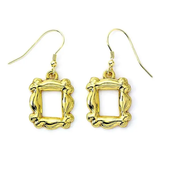 Boucles d'oreilles - Dangle Frame plaqué or femme The Carat Shop Friends
