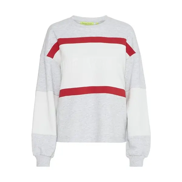 Sweatshirt femme TheJoggConcept Saja Contrast