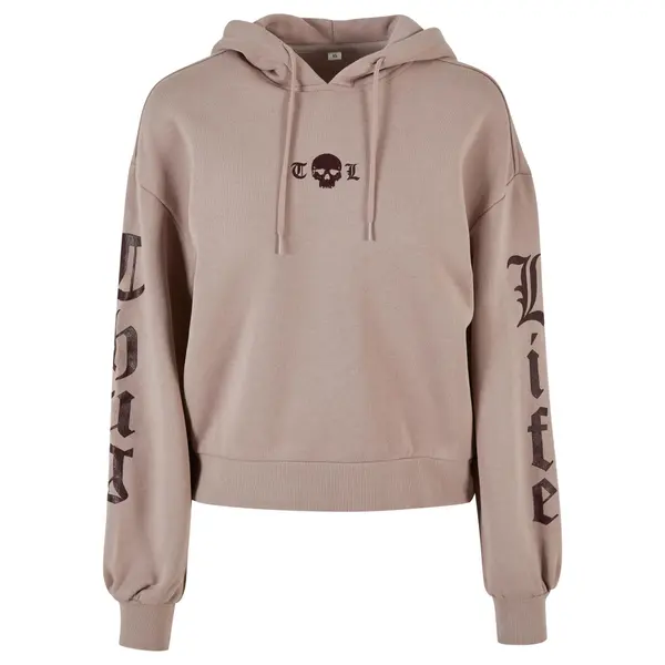 Sweatshirt à capuche femme Thug Life Thug Life Caution GT