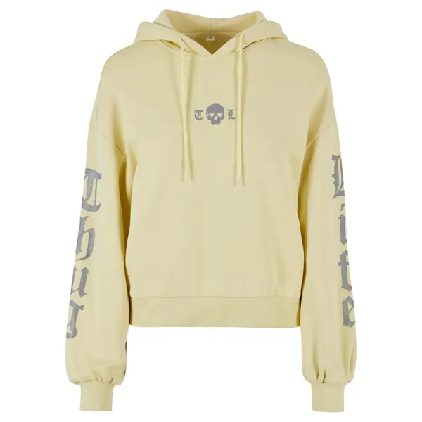 Sweatshirt à capuche femme Thug Life Thug Life Caution
