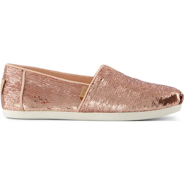 Espadrilles sequins femme Toms Alpargata Classique
