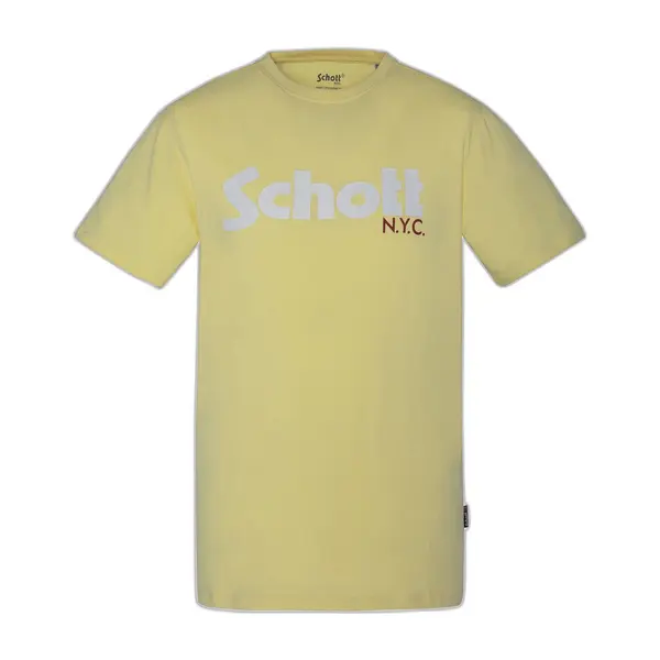 T-shirt manches courtes grand logo Schott