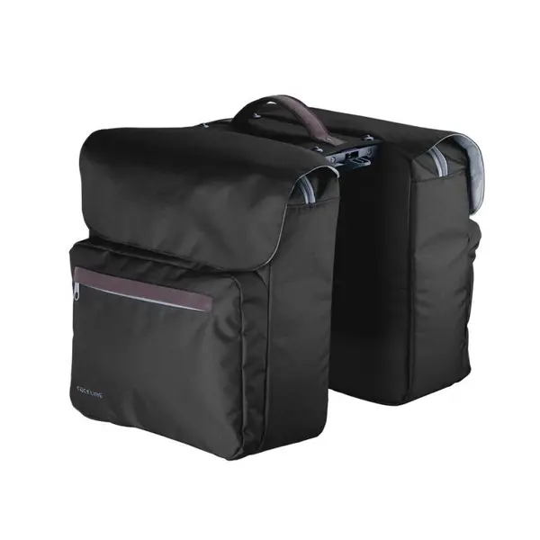 Sacoche de porte-bagages vélo avec adaptateur snapit Tubus Racktime tube