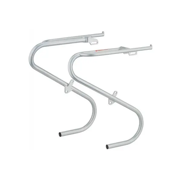 Porte-bagages en argent Tubus Duo Lowrider