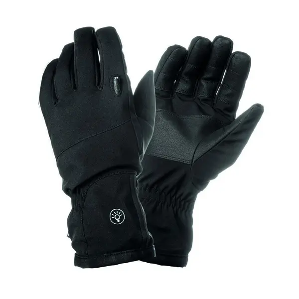 Gants vélo City long avec éclairage led usb intégré Tucano Urbano Lux