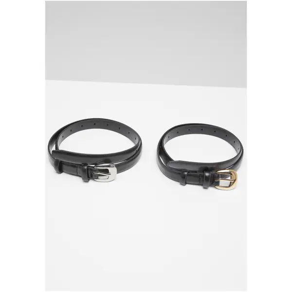Ceinture fines à boucle femme Urban Classics (x2)