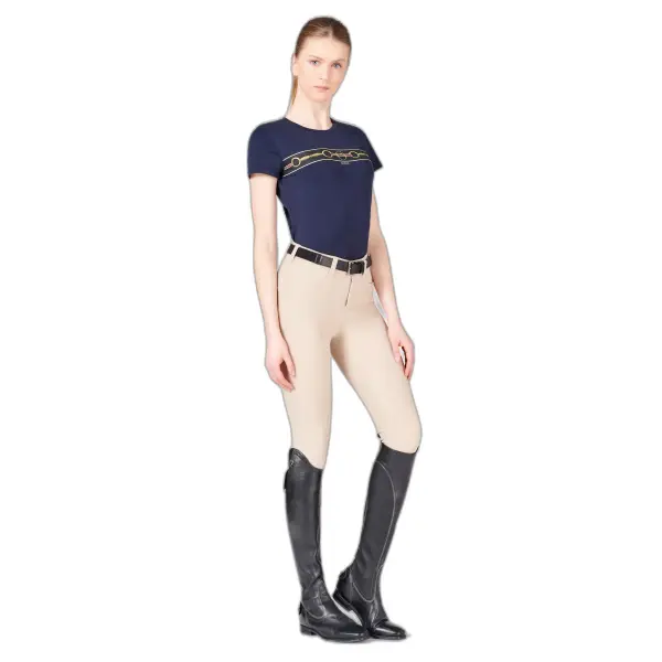 Pantalon mid grip équitation femme Vestrum Syracuse
