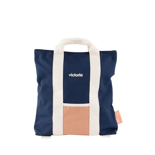 Sac à dos en toile brodé femme Victoria