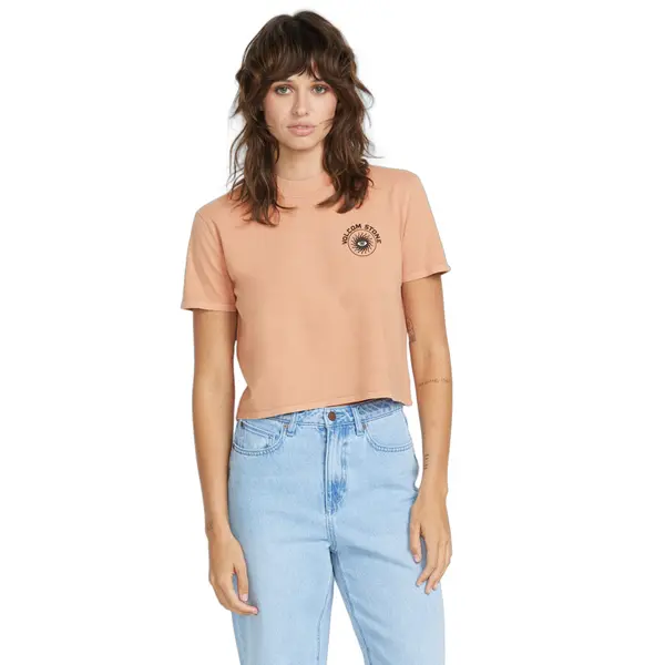 T-shirt court femme Volcom Dial