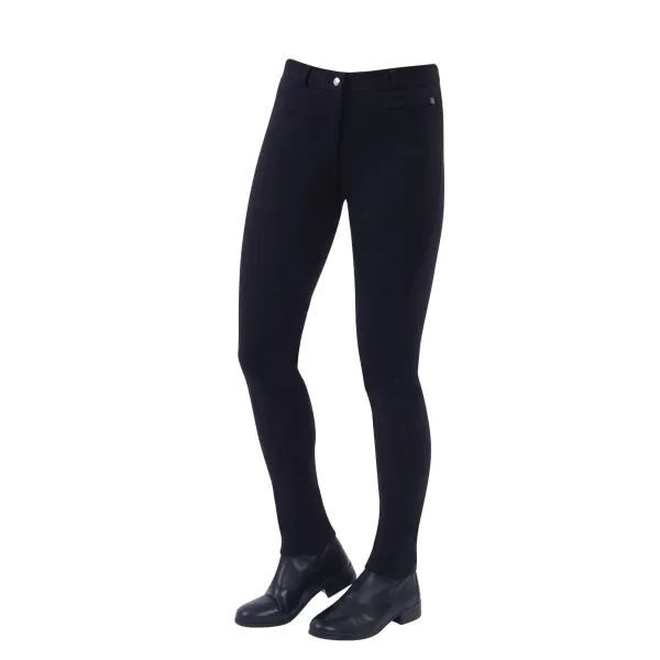 Pantalon équitation zippé genou femme Dublin Supa-fit zip up