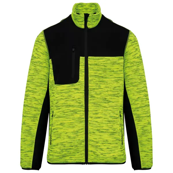 Veste de travail recyclée en polytricot WK. Designed To Work