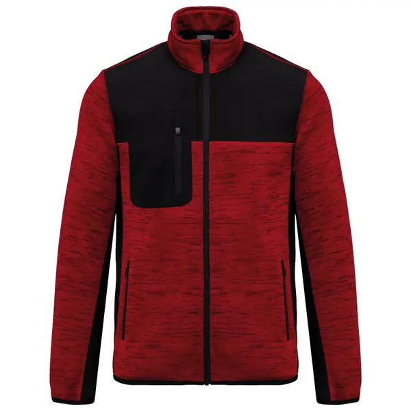 Veste de travail recyclée en polytricot WK. Designed To Work