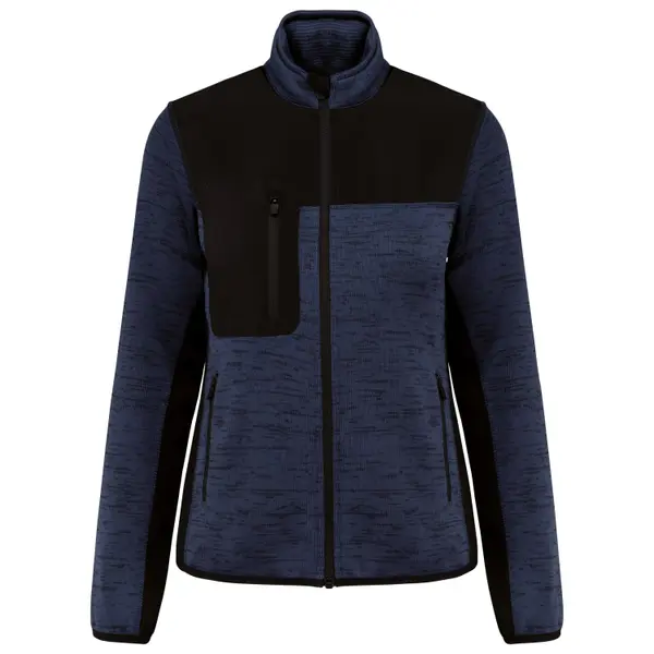 Veste de travail recyclée en polytricot femme WK. Designed To Work