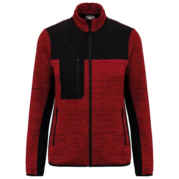 Veste de travail recyclée en polytricot femme WK. Designed To Work