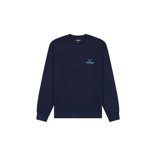 Sweatshirt Wrangler Small logo Crew
