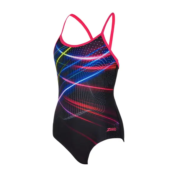 Maillot de bain 1 pièce fille Zoggs Sprintback