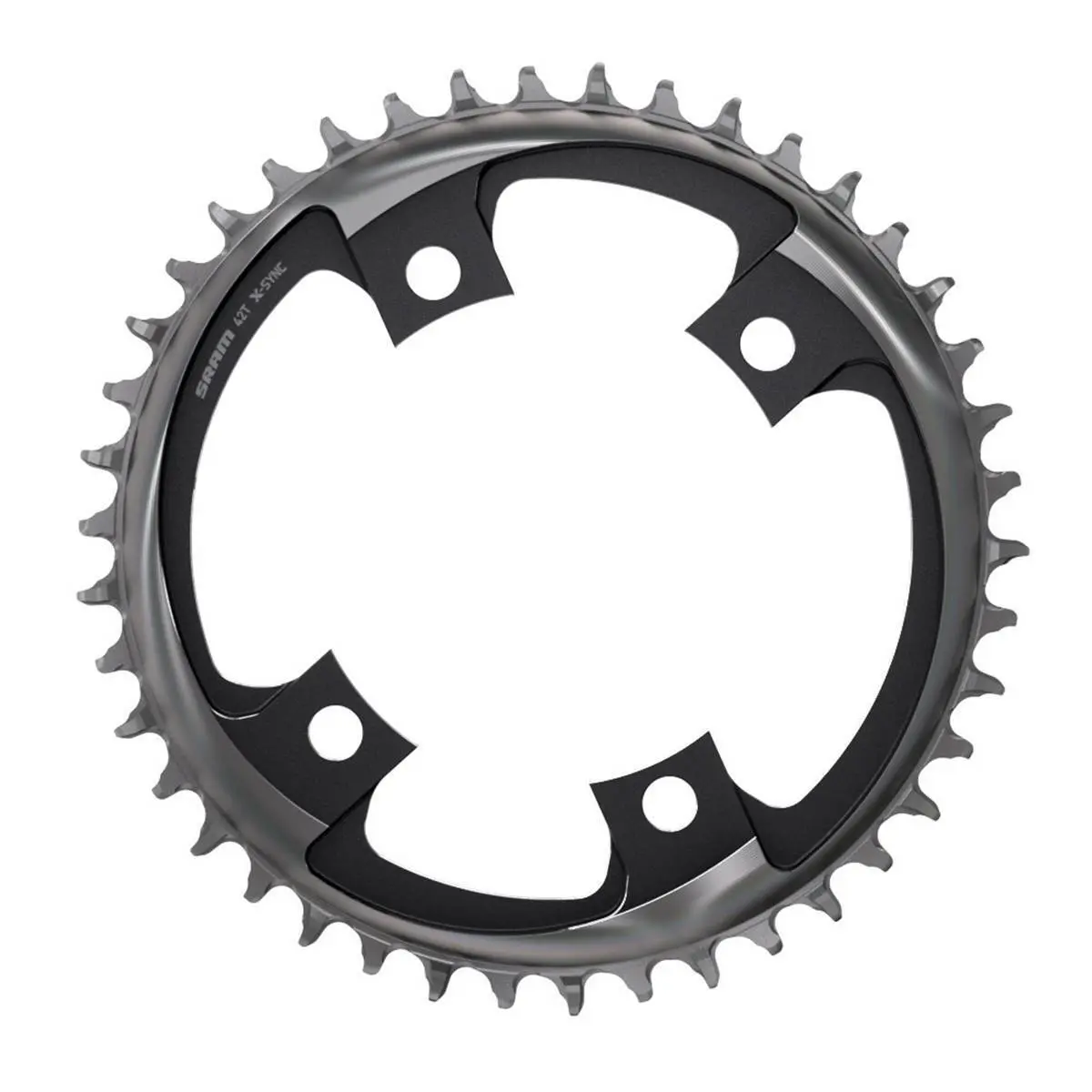 Plateauweg Sram Road 107 X-Sync Black