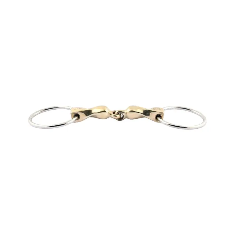 Mors 2 Rings for Horse Twisted Square Jump'In