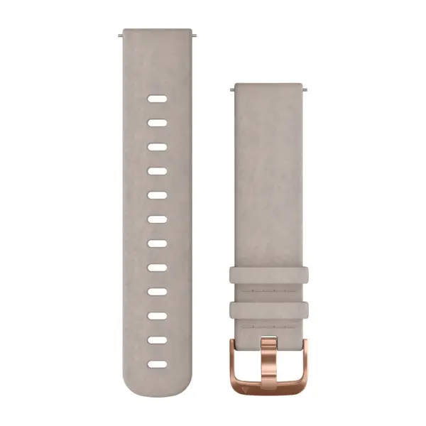 Garmin Quick Release 20 mm Strap Suede Gray Suede Femme - vue 4