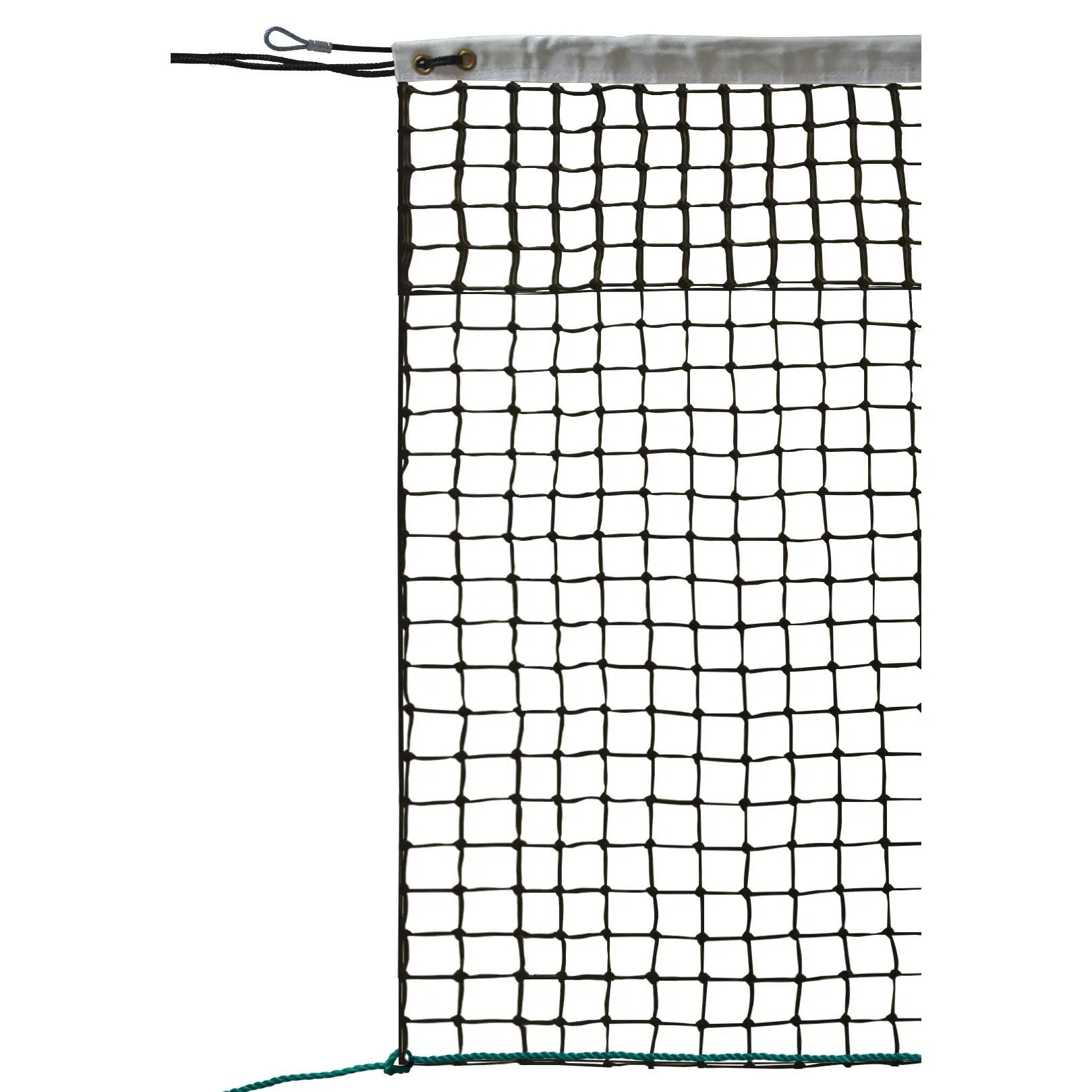 Tennisnetz PE 3mm gewebt 45 Maschen doppelt auf 6 Reihen Emdé