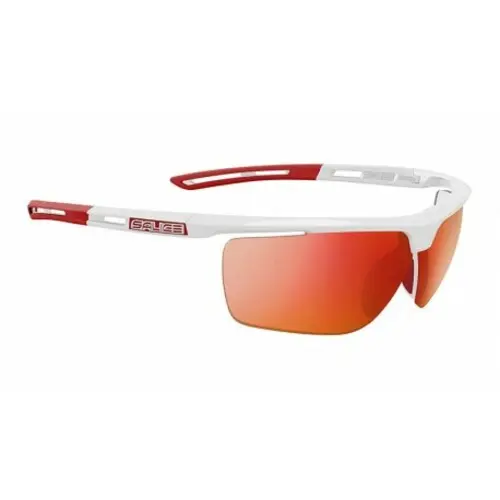 Salice 019 RW BIANCO/RW ROSSO Occhiali da Sole Bianchi per Uomo