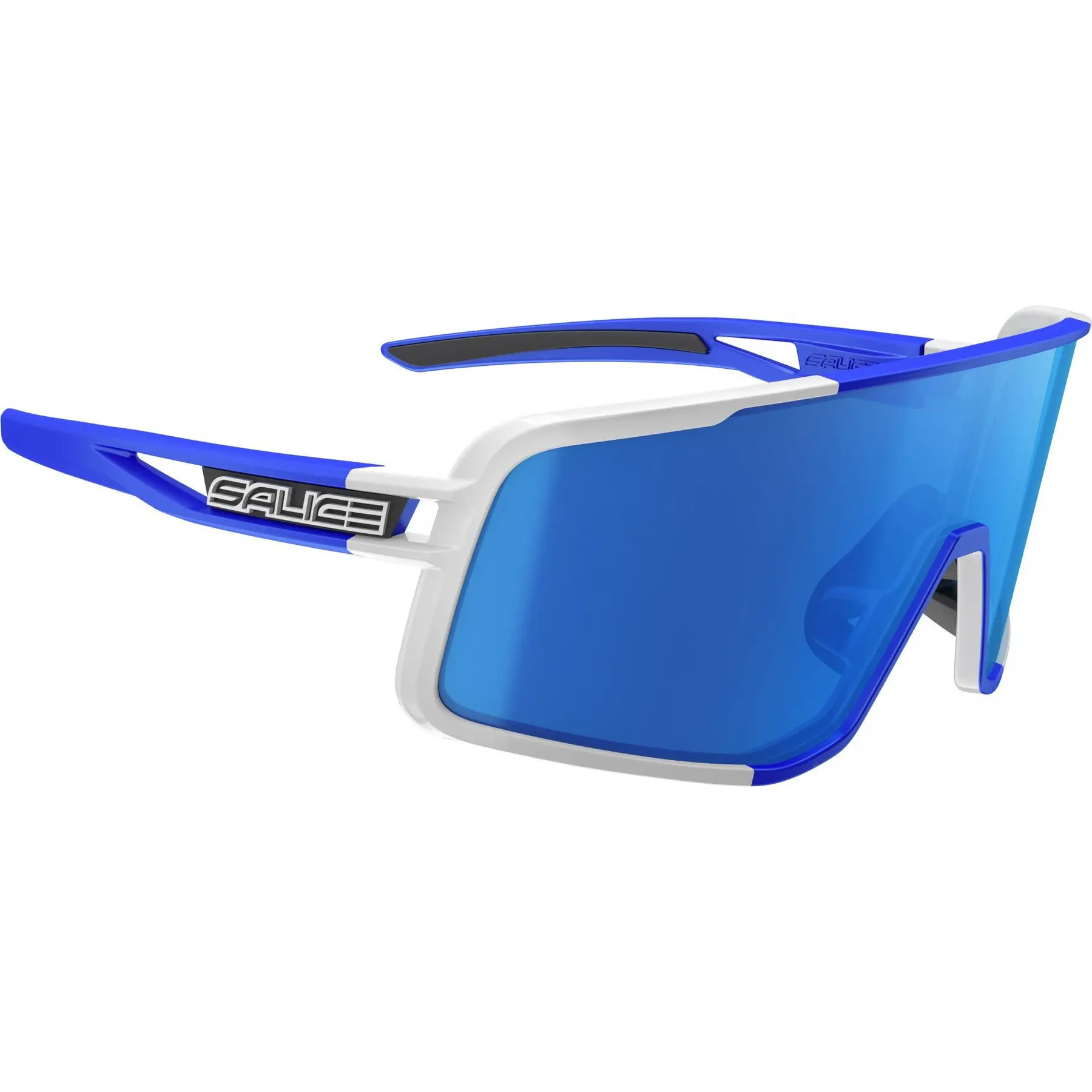 Salice 022 RWX BIANCO/RW BLU Occhiali da Sole Blu per Uomo