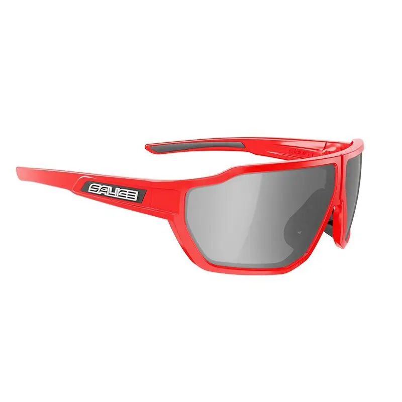 Salice 024 RW ROSSO/RW NERO Occhiali da Sole Bianchi per Uomo