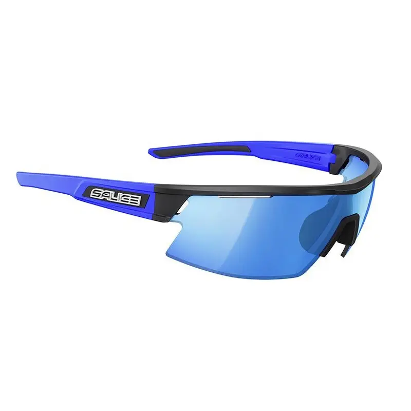 Salice 025 RW NERO/RW BLU Occhiali da Sole Neri per Uomo