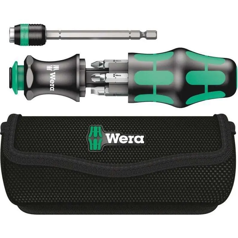 Schraubendreher-Bit mit Tasche Wera Kraftform Kompakt 25