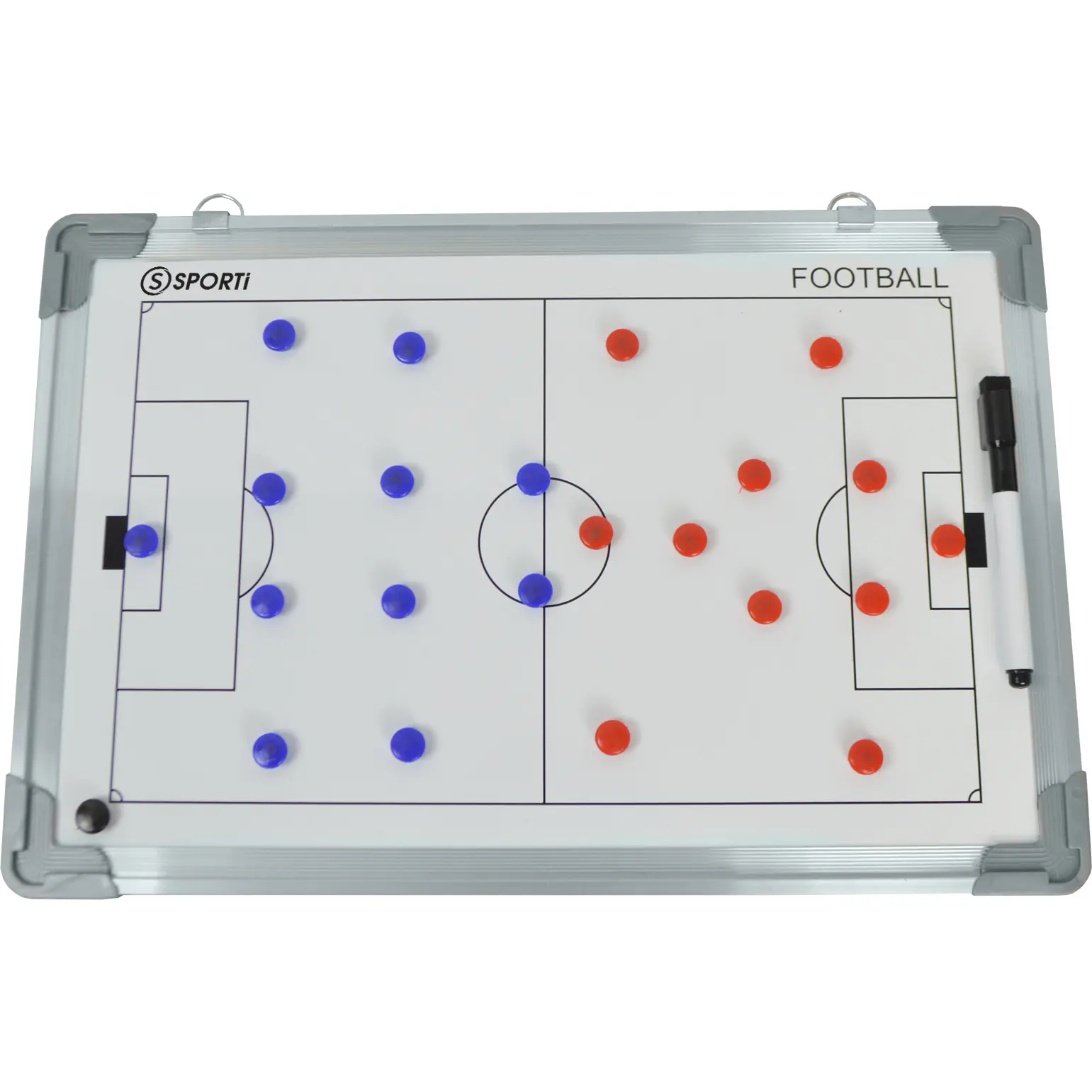 Kleines Bild beidseitig Fußball 30x45 cm Sporti