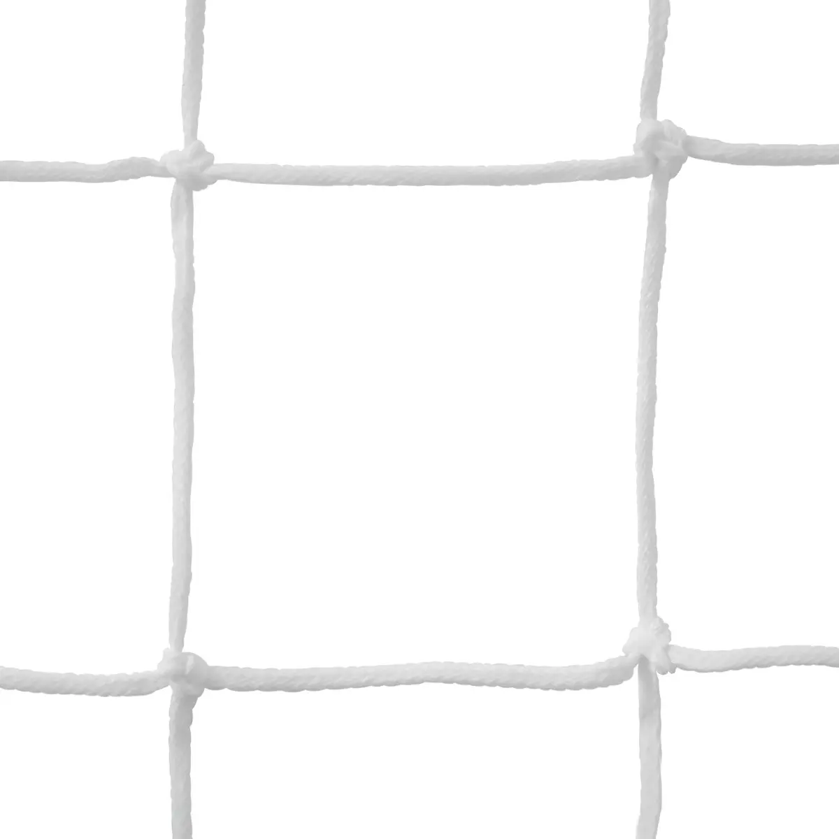Paar europäischer 11er Fußballnetze PE geflochten 4mm einfaches Maschenbild 120 Emdé