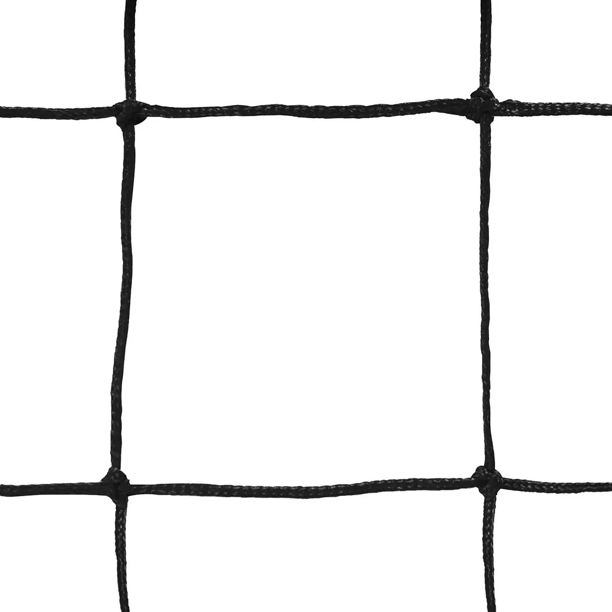 Paar europäische 11er Fußballnetze PE geflochten 4mm einfache Masche 145 Emdé