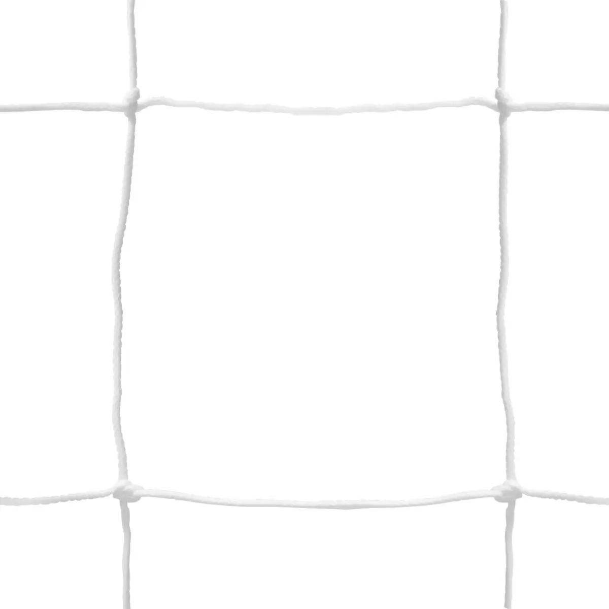 Paar Europese 11-a-side voetbalnetten PE gevlochten 3mm enkele maas 145 Emdé