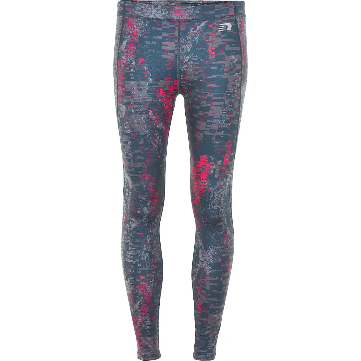 Collant femme Newline black printed warm Collant femme Newline black printed warm