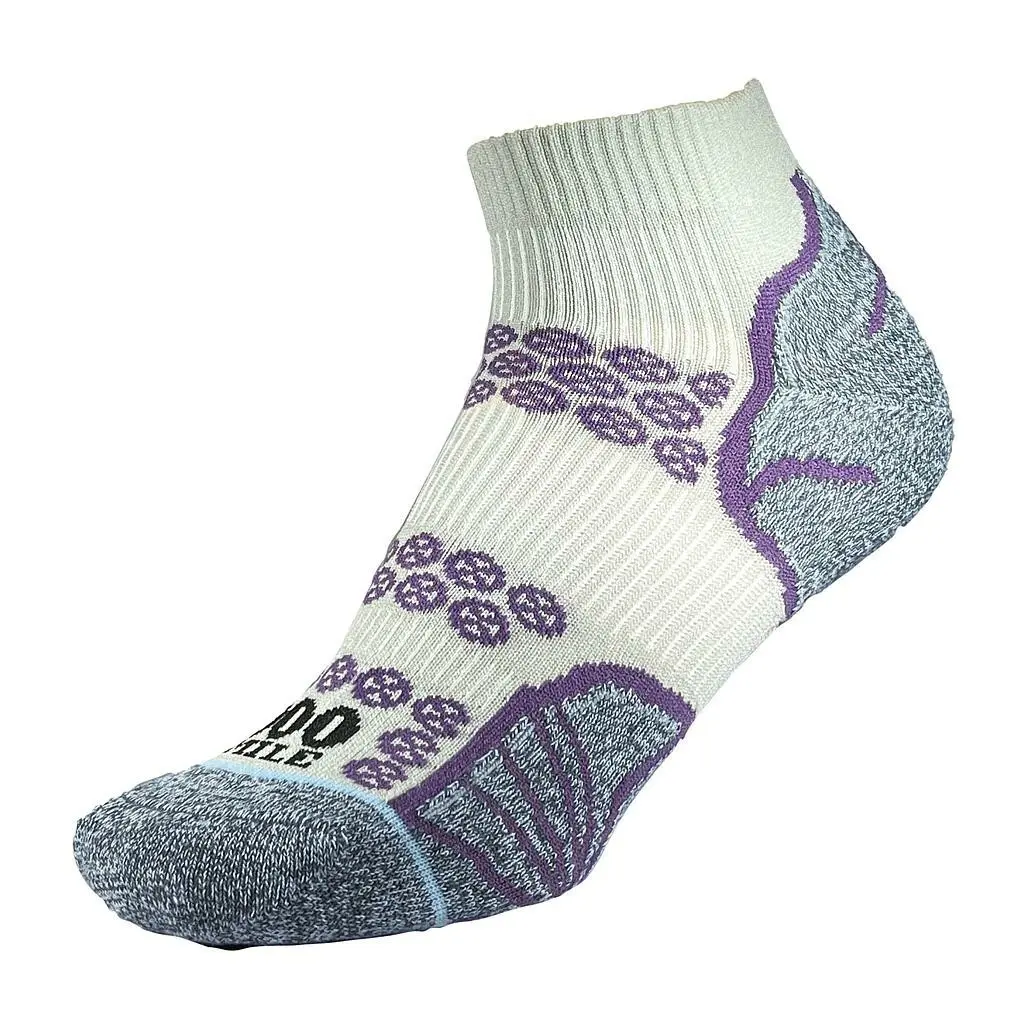 Knöchelsocken (recycelt) Frau 1000 Mile Lite