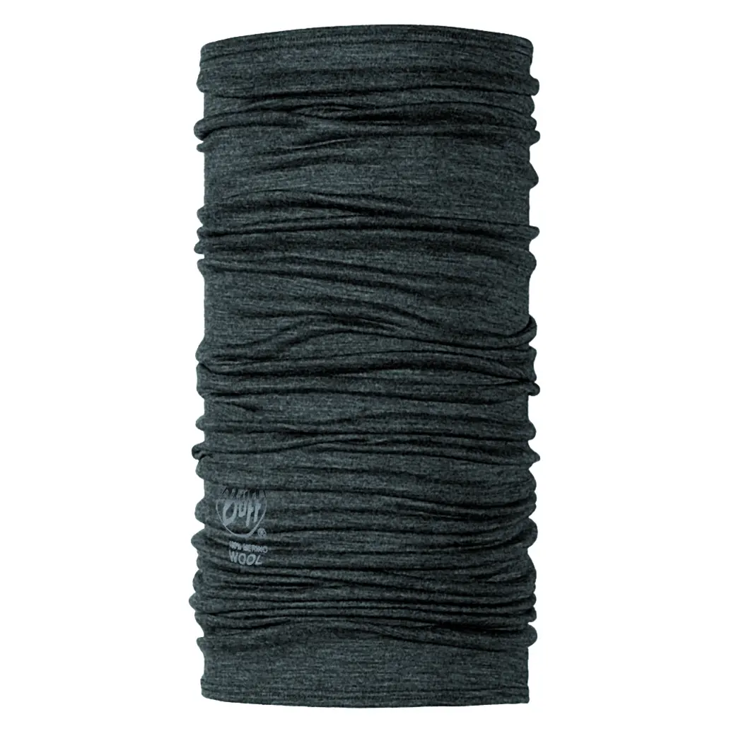 Buff - Scaldacollo, Lightweight wool, One Size, Grigio
