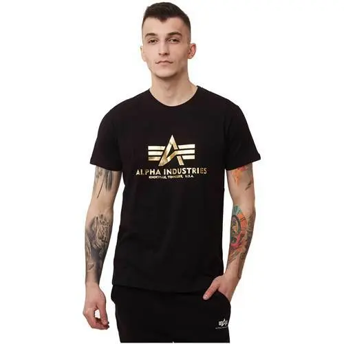 Maglietta Alpha Industries Basic Foil Print