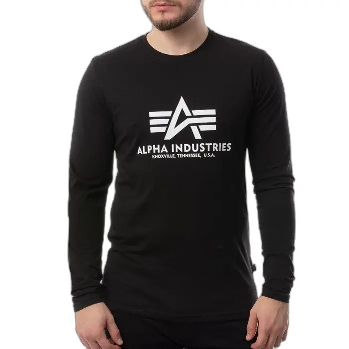 Maglietta a manica lunga Alpha Industries Basic