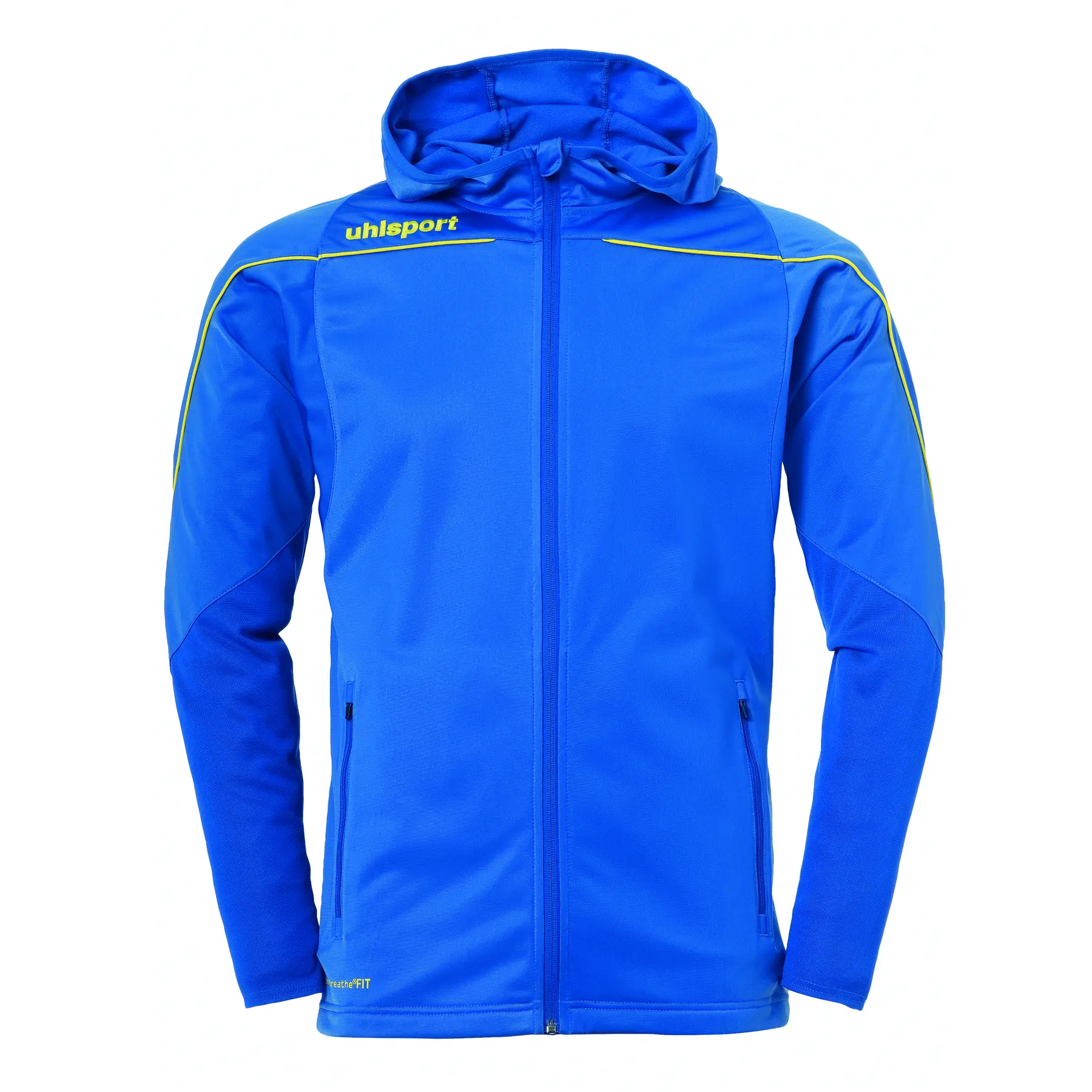 Uhlsport Bleu Veste À Capuche Enfant Stream 22