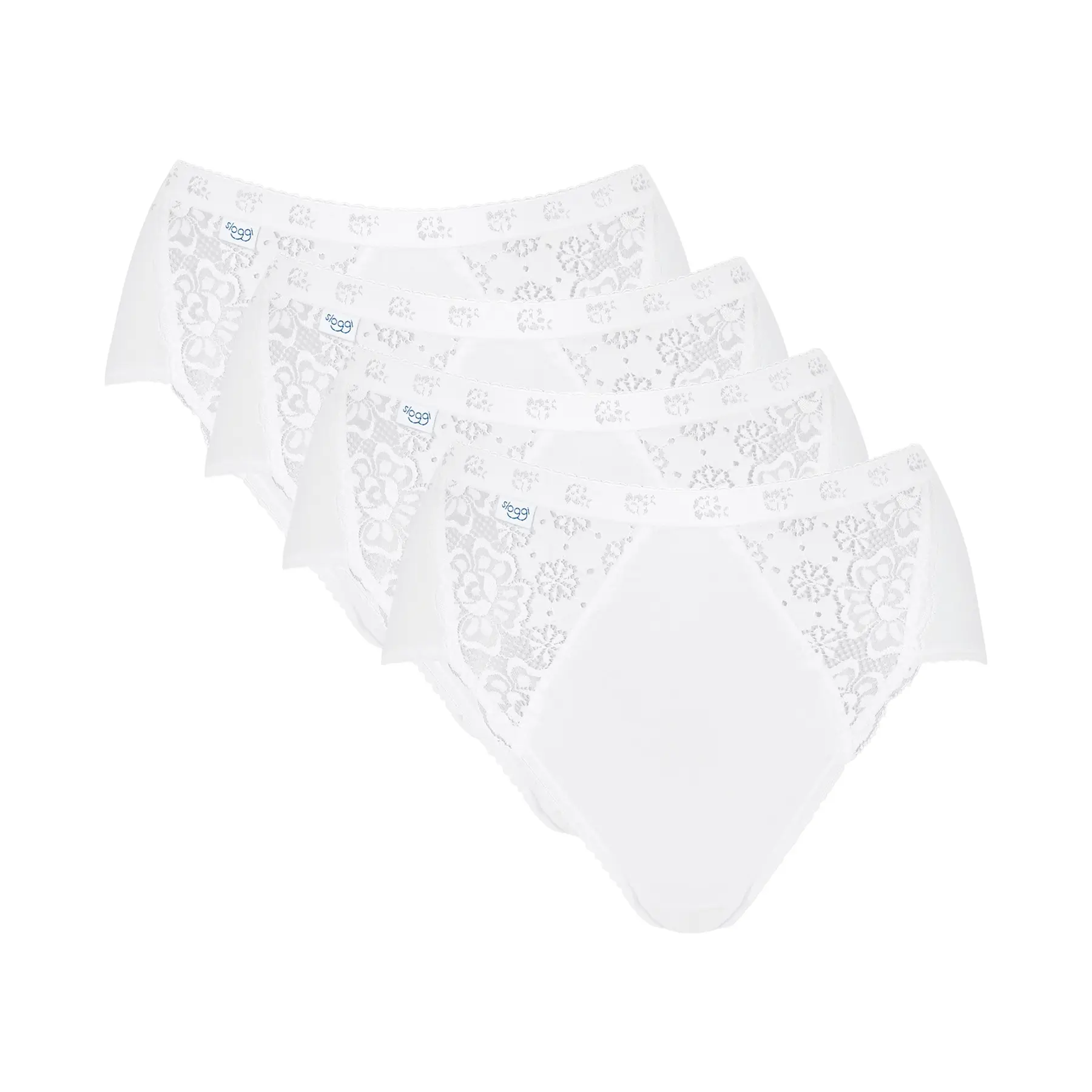 Slip für Frauen Sloggi Chic Midi 4P