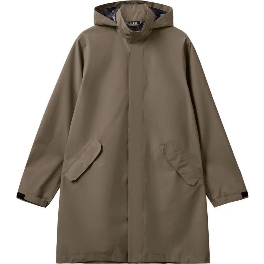 Impermeabile lunga H2O Rømø Logo LW Packable