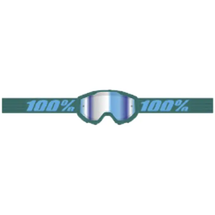 Motorradbrille 100% Strata 2 Stone